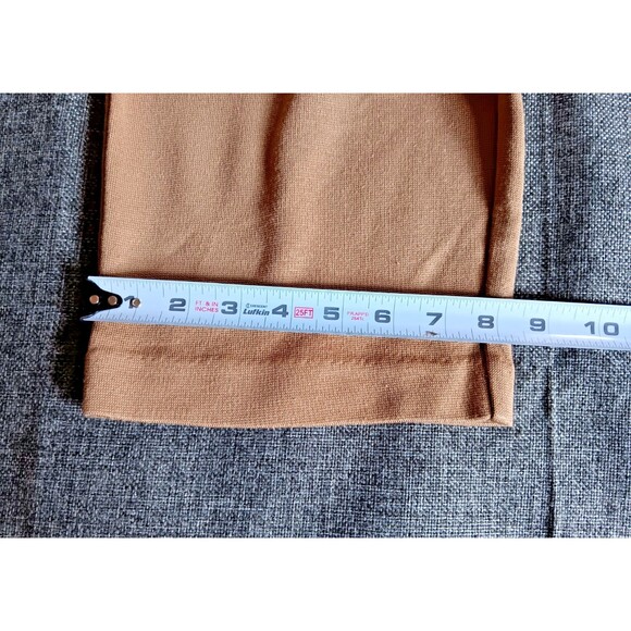 Pant Size 20W Womans Alfred Dunner Tan Casual Athletic wear Pockets Petite Capri - Picture 6 of 8
